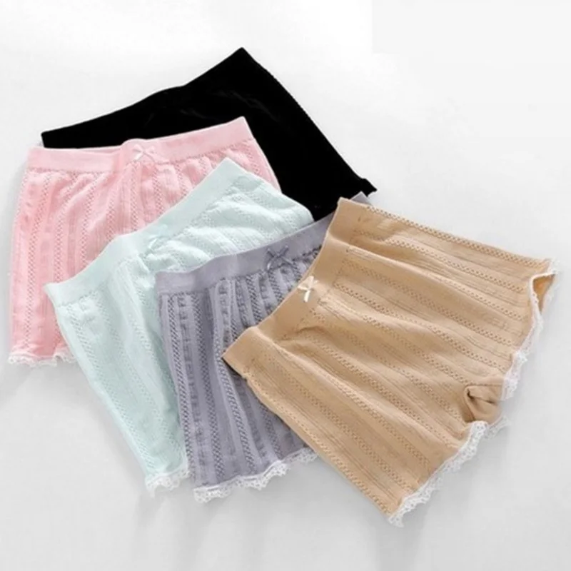 High Quality Women Girls Elastic Tight Shorts Lace Stripe Under Skirt Short Pants Boyshorts Summer Seamless Short Pants
High Quality Women Girls Elastic Tight Shorts Lace Stripe Under Skirt Short Pants Boyshorts Summer Seamless Short Pants