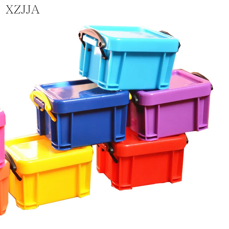 XZJJA Cute Candy Color Mini Lock Catch Storage Boxs Woman Jewellery Receive Bins Portable Travel Storage Pill Boxes Organizer
XZJJA Cute Candy Color Mini Lock Catch Storage Boxs Woman Jewellery Receive Bins Portable Travel Storage Pill Boxes Organizer