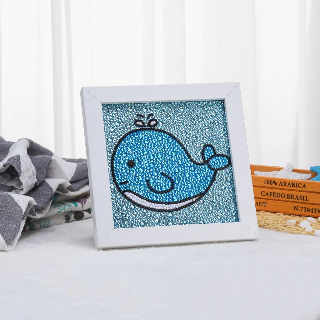 5D DIY Cartoon Diamond Embroidery Special Shaped Diamond Painting Full Crystal Drill Rhinestone Dolphin Kid's Gift Home Decor
5D DIY Cartoon Diamond Embroidery Special Shaped Diamond Painting Full Crystal Drill Rhinestone Dolphin Kid's Gift Home Decor