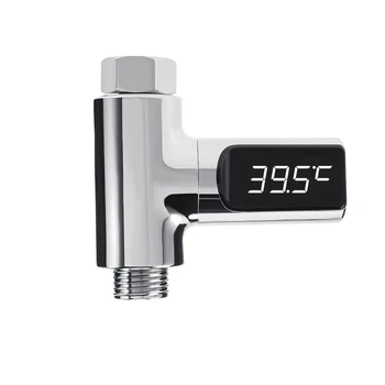 LED Display Water Temperature Meter For Baby Care Monitor Electricity Shower Thermometer 360 Degrees Rotation Flow
LED Display Water Temperature Meter For Baby Care Monitor Electricity Shower Thermometer 360 Degrees Rotation Flow