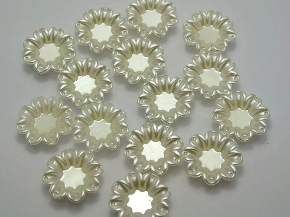 40 Ivory Acrylic FlatBack Pearl Flower Cabochon 20mm Bow Centre Craft DIY Wedding
40 Ivory Acrylic FlatBack Pearl Flower Cabochon 20mm Bow Centre Craft DIY Wedding
