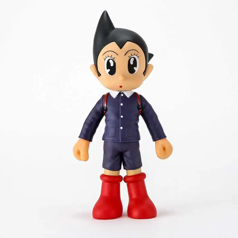 

30CM Anime Astro Boy Toys Cartoon Freddie Highmore Tetsuwan Atom Jeans /World BOY PVC Action Figures Toy Creative Gifts OPP bag