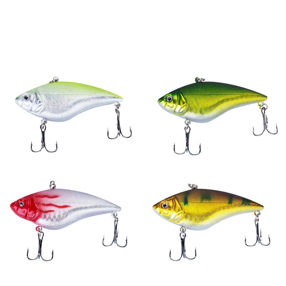 4pcs/Lot 7.2cm 15.6g vib lure Hard VIB Fishing Bait Treble Hooks Sinking Crankbait Wobber Fishing Tackle
4pcs/Lot 7.2cm 15.6g vib lure Hard VIB Fishing Bait Treble Hooks Sinking Crankbait Wobber Fishing Tackle