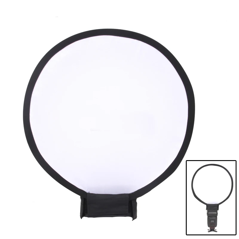 New 30cm / 12"Universal Portable Round Studio Softbox Photography Flash Diffuser Soft Box for Canon Nikon Sony Yongnuo Speedlite
New 30cm / 12"Universal Portable Round Studio Softbox Photography Flash Diffuser Soft Box for Canon Nikon Sony Yongnuo Speedlite
