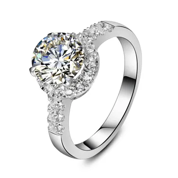 Gorgeous High Quality Solid White Gold 2CT Guarantee NSCD Excellent Synthetic Carbon Ring for Women Wedding Classic Jewelry
Gorgeous High Quality Solid White Gold 2CT Guarantee NSCD Excellent Synthetic Carbon Ring for Women Wedding Classic Jewelry