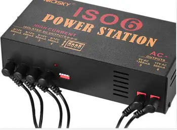 True Isolate Pedal Power Supply Internal transformer Isolated Outputs 6 Isolated Output For Effects Pedals etc-With AC Outputs
True Isolate Pedal Power Supply Internal transformer Isolated Outputs 6 Isolated Output For Effects Pedals etc-With AC Outputs