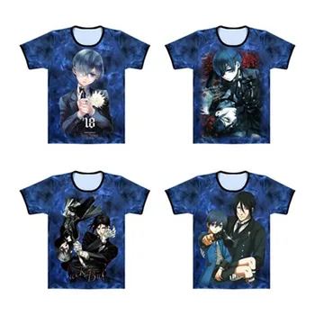 Cosplay Anime Black Butler T-shirt Cosplay Printed Tees Tops Japanese Anime Costume T Shirt For Men Women Short sleeve t-shirt
Cosplay Anime Black Butler T-shirt Cosplay Printed Tees Tops Japanese Anime Costume T Shirt For Men Women Short sleeve t-shirt