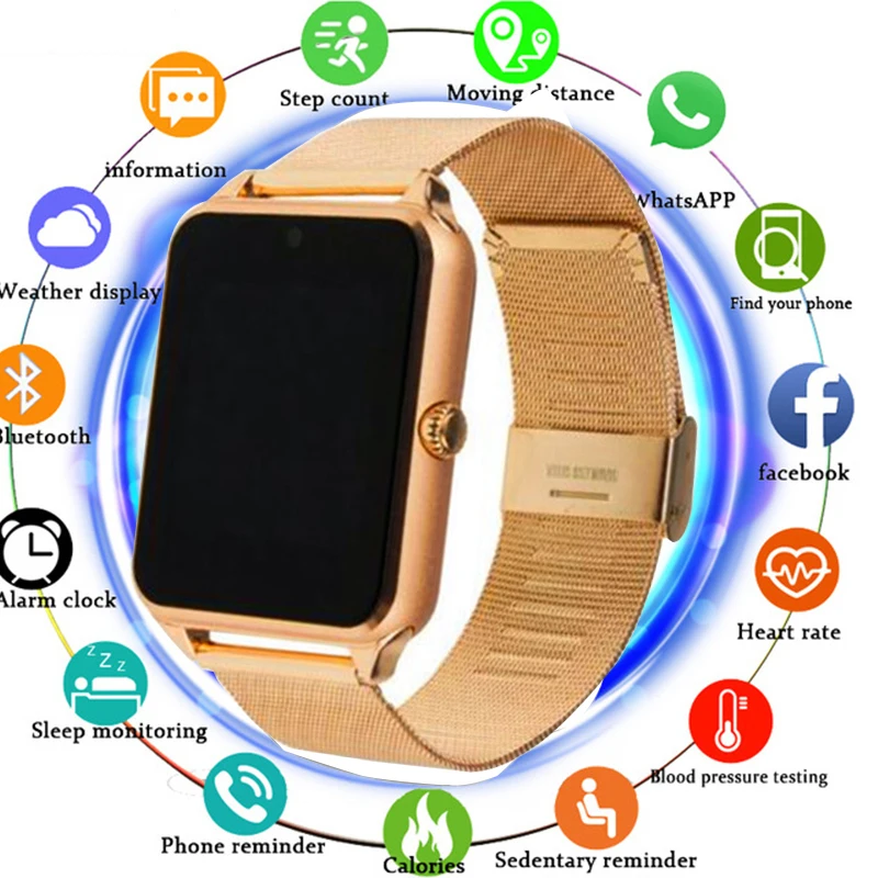 New Smart Watch GT08 Plus Metal Strap Bluetooth Wrist Smartwatch Support Sim TF Card Android&IOS Watch Multi-languages PK S8 Z60
New Smart Watch GT08 Plus Metal Strap Bluetooth Wrist Smartwatch Support Sim TF Card Android&IOS Watch Multi-languages PK S8 Z60