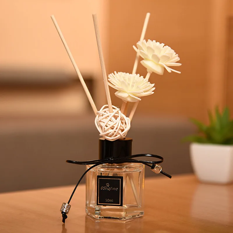 50ML Perfume Reed Diffuser Bottle With Sage Rattan Sticks 50ml Ocean Cinnamon Jasmine Aromatic Oils Flavoring for Home J011-01
50ML Perfume Reed Diffuser Bottle With Sage Rattan Sticks 50ml Ocean Cinnamon Jasmine Aromatic Oils Flavoring for Home J011-01