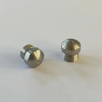 Stainless Steel High Pressure Sewer Clean Nozzle Female Thread G1/8” Mouse Head For Cleaning Bent Gully Drain Pipe
Stainless Steel High Pressure Sewer Clean Nozzle Female Thread G1/8” Mouse Head For Cleaning Bent Gully Drain Pipe
