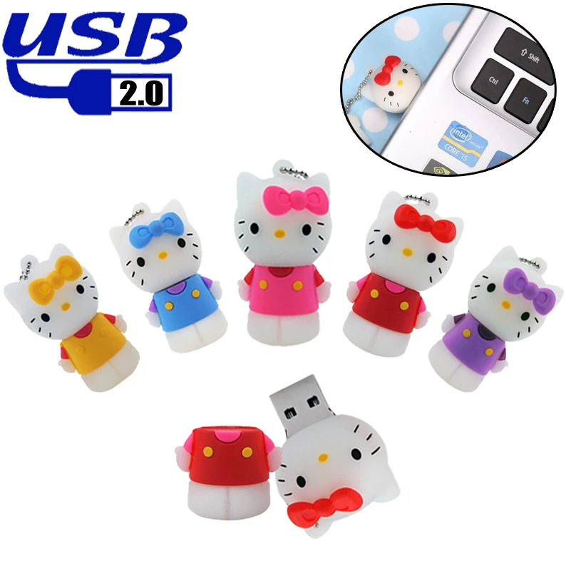 Cute cartoon hello kitty pendrive 16gb 32gb usb flash drive 4gb 8gb 64gb cheap Pen Drive memory Flash Drive u stick Gift for pc
Cute cartoon hello kitty pendrive 16gb 32gb usb flash drive 4gb 8gb 64gb cheap Pen Drive memory Flash Drive u stick Gift for pc