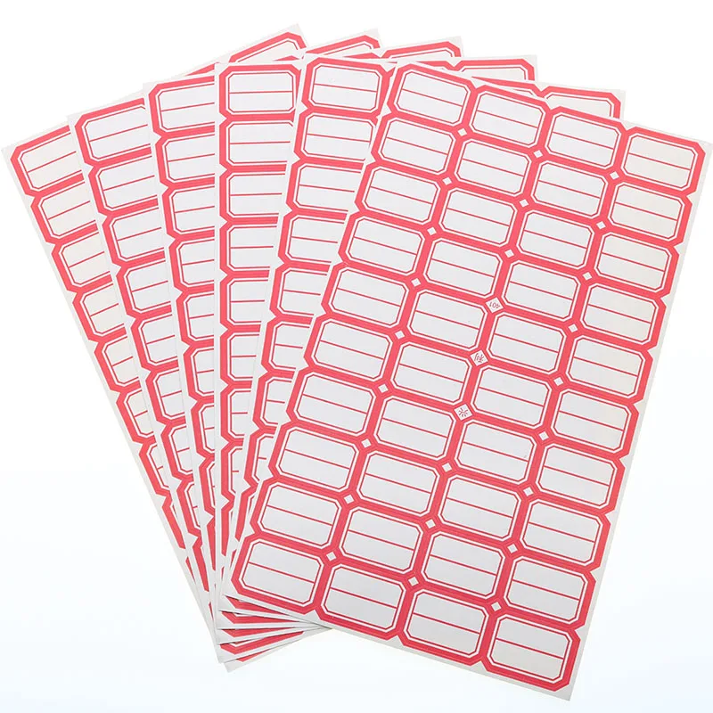 Office Label Stickers Children'S Hand-Written Stickers Blank Paper Labels Self-Adhesive Stickers Categories 6x40 = 240pcs
Office Label Stickers Children'S Hand-Written Stickers Blank Paper Labels Self-Adhesive Stickers Categories 6x40 = 240pcs