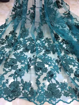 2018 high quality french net lace fabrics for african wedding beaded fabric 5yard/lot
2018 high quality french net lace fabrics for african wedding beaded fabric 5yard/lot