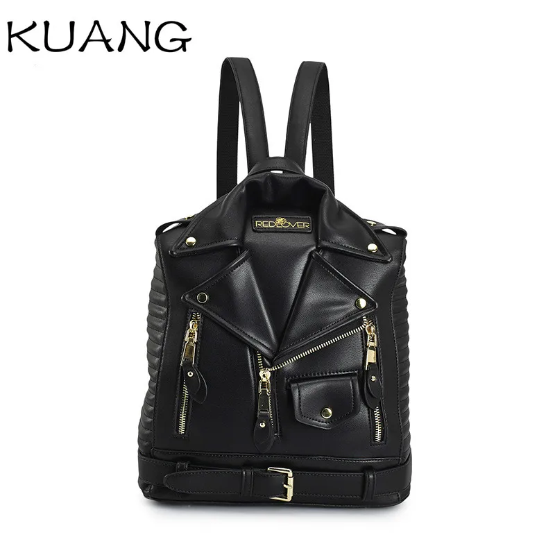 Europe Security Jacket Backpacks Fashion Personalized PU Leather Women's Backpack Women Designer High Quality Girls School Bags
Europe Security Jacket Backpacks Fashion Personalized PU Leather Women's Backpack Women Designer High Quality Girls School Bags