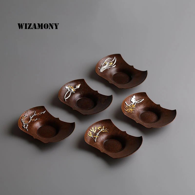 1PCS Red Copper Purely Handmade Creative Tea Tray Tea Cup Tea Accessory High Quality 6 Types Home Decoration
1PCS Red Copper Purely Handmade Creative Tea Tray Tea Cup Tea Accessory High Quality 6 Types Home Decoration
