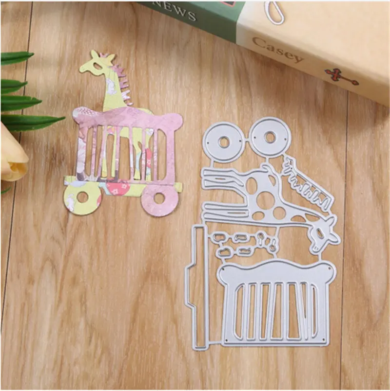 Home Art Circus Giraffe Set Metal Cutting Dies Stencil for DIY Scrapbooking Photo Album Embossing Paper Cards Decorative Crafts 
Home Art Circus Giraffe Set Metal Cutting Dies Stencil for DIY Scrapbooking Photo Album Embossing Paper Cards Decorative Crafts