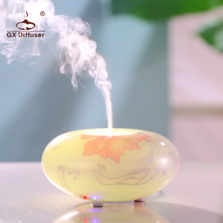 GX.Diffuser Electric Air Ultrasonic Humidifier Aroma Diffuser 7 Colors LED Essential Oil Diffuser Aromatherapy Mini Humidifier
GX.Diffuser Electric Air Ultrasonic Humidifier Aroma Diffuser 7 Colors LED Essential Oil Diffuser Aromatherapy Mini Humidifier