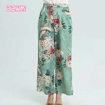 2018 summer new bohemian wide-leg pants women holiday wind tourism beach pants pants floral trousers
2018 summer new bohemian wide-leg pants women holiday wind tourism beach pants pants floral trousers