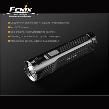 3100 Lumens Fenix UC52 Cree XHP70 LED Torch Super Bright Smart Rechargeable Flashlight with OLED Display Screen
3100 Lumens Fenix UC52 Cree XHP70 LED Torch Super Bright Smart Rechargeable Flashlight with OLED Display Screen