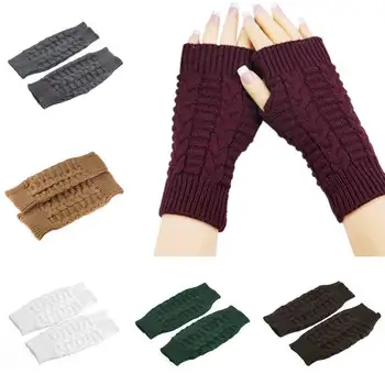 8 colors Winter Warmer Arm Crochet Knitting Gloves & Mittens Soft Solid Fashion Women Men Fingerless Gloves Winter Warm
8 colors Winter Warmer Arm Crochet Knitting Gloves & Mittens Soft Solid Fashion Women Men Fingerless Gloves Winter Warm