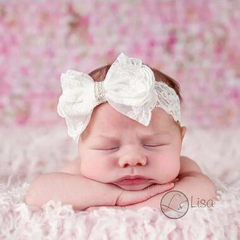 Newborn Headband Lace Bow Pearl Hair Bow Headwear Kids Headbands Newborn Photography Props Hair Accessories
Newborn Headband Lace Bow Pearl Hair Bow Headwear Kids Headbands Newborn Photography Props Hair Accessories