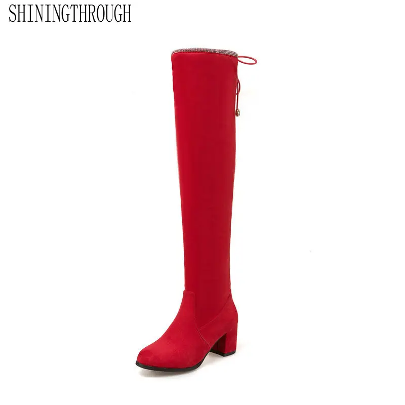 New Women Fashion Erogenous High Heel Women Boots Sprig Autumn Slip-on Women Shoes Knee High Ladies Casual Party Shoes
New Women Fashion Erogenous High Heel Women Boots Sprig Autumn Slip-on Women Shoes Knee High Ladies Casual Party Shoes