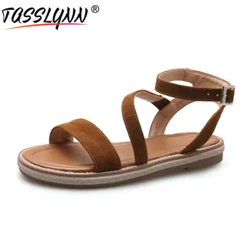 TASSLYNN 2019 Low Heels Ankle Strap Shoes Woman Flat with Gladiator Women Sandals Suede Casual Buckle Ladies Shoes Size 34-43
TASSLYNN 2019 Low Heels Ankle Strap Shoes Woman Flat with Gladiator Women Sandals Suede Casual Buckle Ladies Shoes Size 34-43