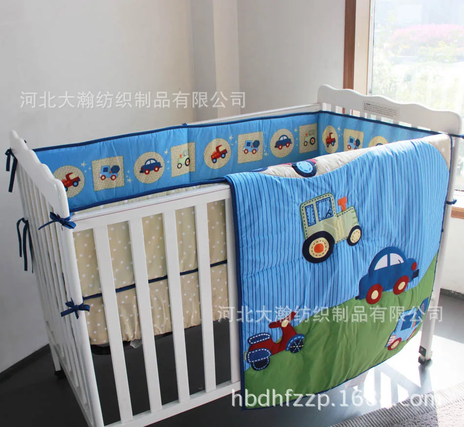 Promotion! 3PCS embroidered crib bedding set ,infant nursery set,baby bedding set bumper,include:(bumper+duvet+bed cover)
Promotion! 3PCS embroidered crib bedding set ,infant nursery set,baby bedding set bumper,include:(bumper+duvet+bed cover)