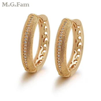 MGFam Big Hoop Earrings For Women Gold Color AAA+ Cubic Zircon Shinne Hot Sale Aliexpress Fashion Jewelry Lead and Nickel Free
MGFam Big Hoop Earrings For Women Gold Color AAA+ Cubic Zircon Shinne Hot Sale Aliexpress Fashion Jewelry Lead and Nickel Free