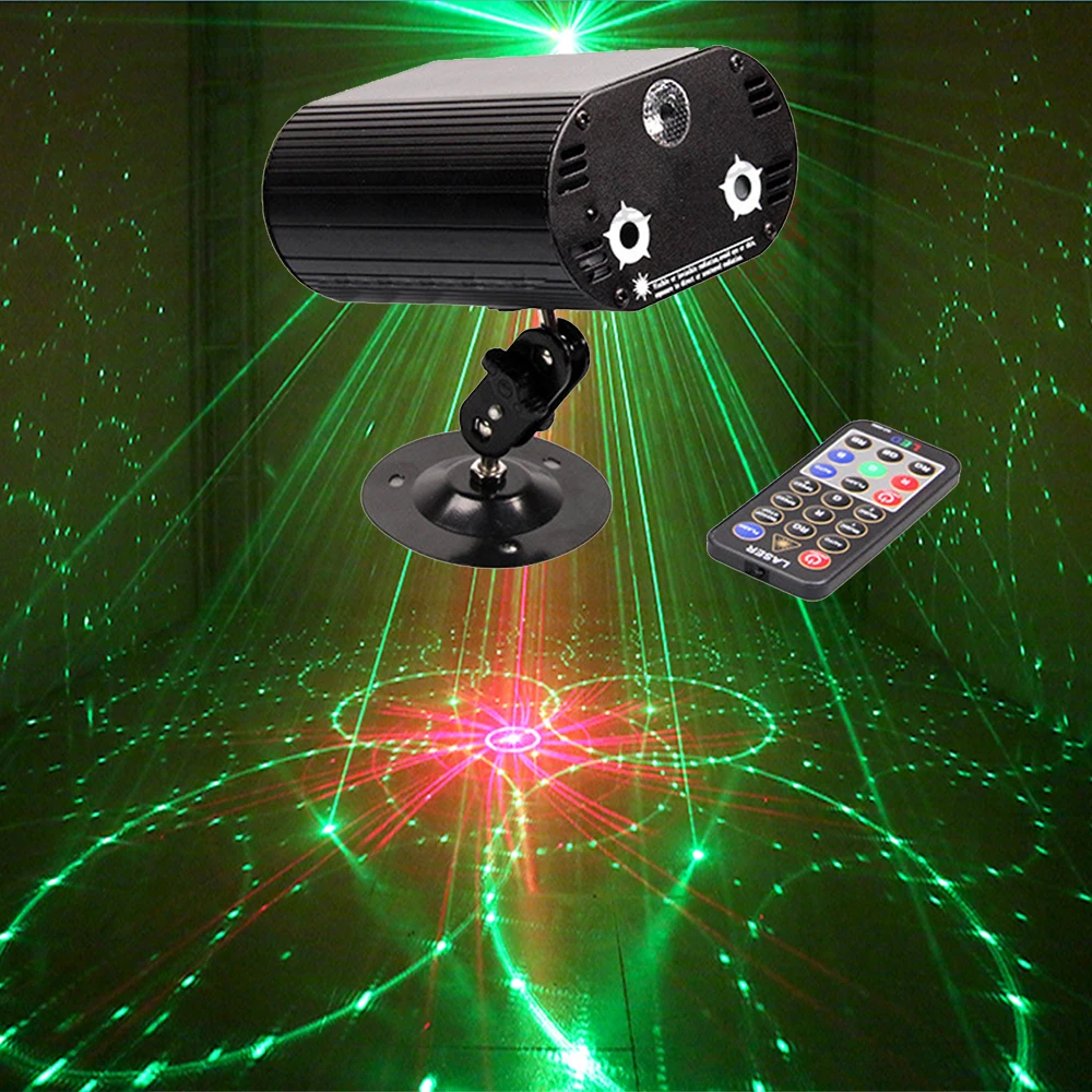 High quatily LED 3 in 1 RG remote laser music light dj laser projector disco stage effect light for home party entertainment
High quatily LED 3 in 1 RG remote laser music light dj laser projector disco stage effect light for home party entertainment