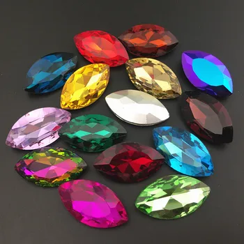 Navette Rhinestone 3x6,5x10,6x12,7x15,9x18,13x27,17x32mm Marquise Pointback Glass Crystal Stones for DIY Garment dress making
Navette Rhinestone 3x6,5x10,6x12,7x15,9x18,13x27,17x32mm Marquise Pointback Glass Crystal Stones for DIY Garment dress making
