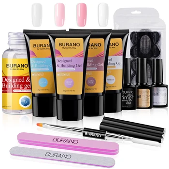 BURANO Poly Gel Kits Nail Art French Nail Art Clear Camouflage Color Nail Tip Form Crystal UV Gel Polygel Slice Brush Nail Gel
BURANO Poly Gel Kits Nail Art French Nail Art Clear Camouflage Color Nail Tip Form Crystal UV Gel Polygel Slice Brush Nail Gel