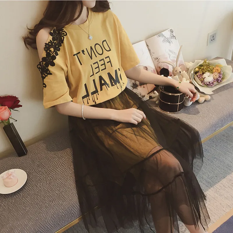 2 Piece Outfits for Women Women Summer Sets T-Shirt Sweet Girl T Shirt Tops Elastic Waist Mesh Pleated Skirt Tracksuit Women
2 Piece Outfits for Women Women Summer Sets T-Shirt Sweet Girl T Shirt Tops Elastic Waist Mesh Pleated Skirt Tracksuit Women