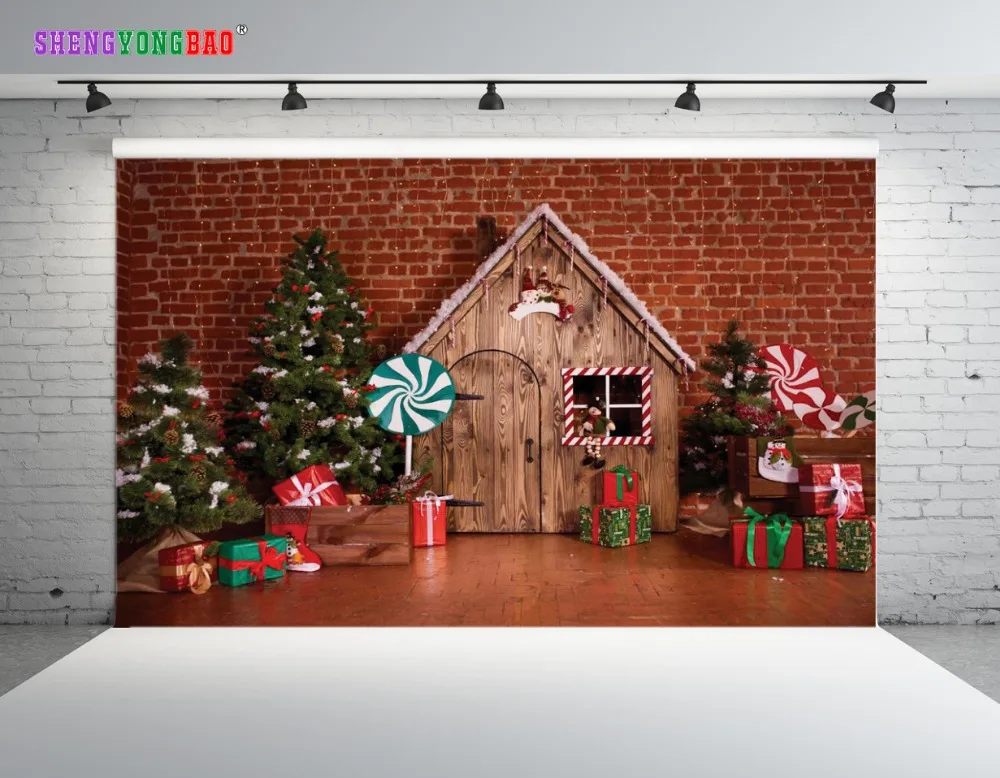 SHENGYONGBAO Art Cloth Digital Printed Christmas Backdrops for Photography Horizontal Brick wall Photo Studio Background SZ-76
SHENGYONGBAO Art Cloth Digital Printed Christmas Backdrops for Photography Horizontal Brick wall Photo Studio Background SZ-76
