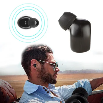 Mini Earplug Bluetooth Wireless Earphone with Microphone Handsfree In Ear Earbud Stereo Earpiece Magnetic USB Charger f/ Driving
Mini Earplug Bluetooth Wireless Earphone with Microphone Handsfree In Ear Earbud Stereo Earpiece Magnetic USB Charger f/ Driving