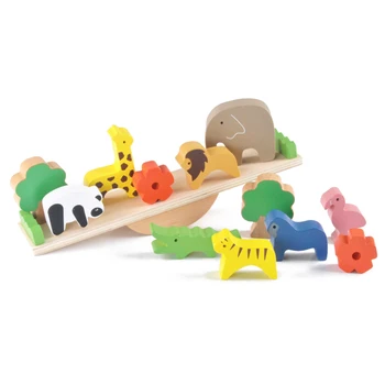 Wooden Animals Stacking Blocks Balancing Games Playset Montessori Toy for Baby Toddlers Set
Wooden Animals Stacking Blocks Balancing Games Playset Montessori Toy for Baby Toddlers Set