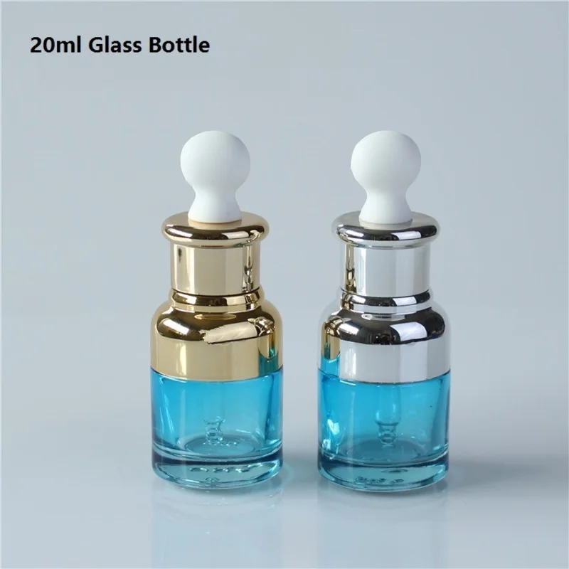 20PCS 20ml Blue Glass Dropper Bottle With Gold Silver Dropper , Essential Oil bottle, Pipet Dropper Vial, Glass Cosmetic Bottle
20PCS 20ml Blue Glass Dropper Bottle With Gold Silver Dropper , Essential Oil bottle, Pipet Dropper Vial, Glass Cosmetic Bottle