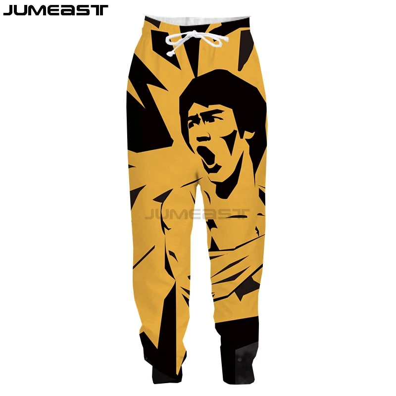 Jumeast Brand Men/Women 3D Printed Kung Fu Superstar Bruce Lee Casual Long Pants Sport Pullover Length Sweatpants Trousers
Jumeast Brand Men/Women 3D Printed Kung Fu Superstar Bruce Lee Casual Long Pants Sport Pullover Length Sweatpants Trousers
