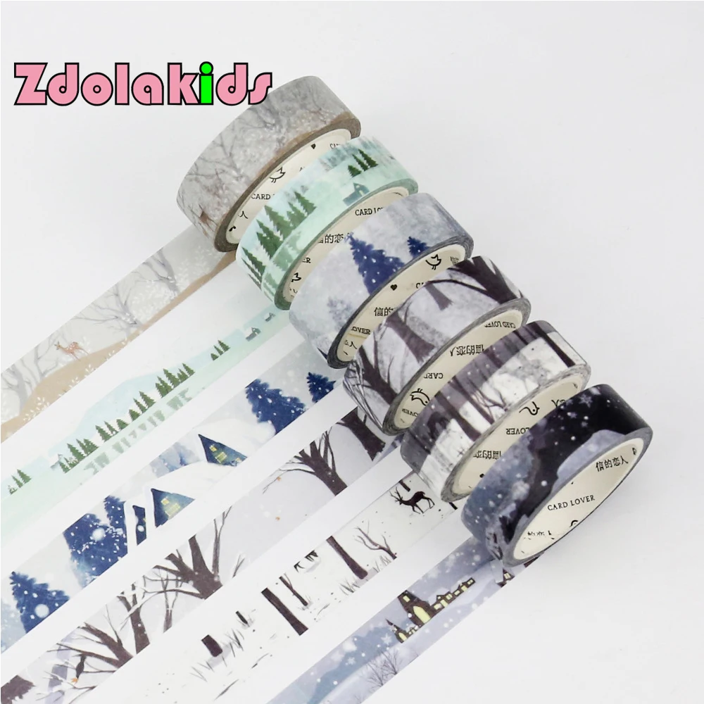 1.5cm x 7m Beautiful Scenery And Animal Decorative Washi Tape DIY Scrapbooking Stationery Masking Tape School Office Supply
1.5cm x 7m Beautiful Scenery And Animal Decorative Washi Tape DIY Scrapbooking Stationery Masking Tape School Office Supply