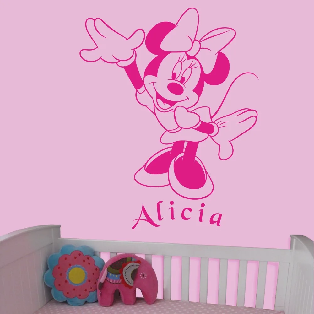 Personalised Name Cartoon Gilrs Room Decoration Wall Decal Mouse Sticker 750mm high
Personalised Name Cartoon Gilrs Room Decoration Wall Decal Mouse Sticker 750mm high