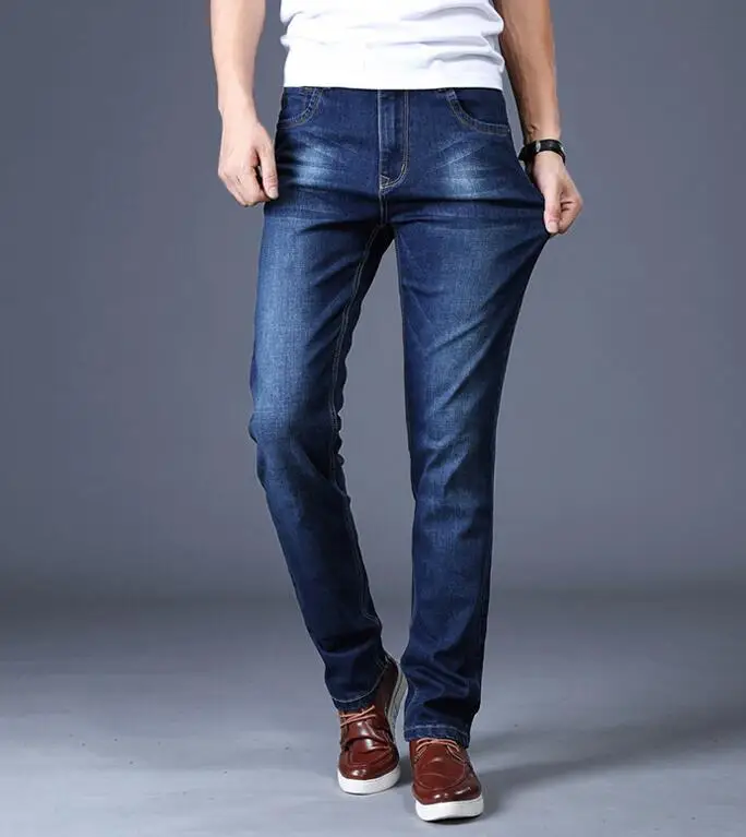 2019 spring and autumn jeans men's casual fashion straight stretch trousers
2019 spring and autumn jeans men's casual fashion straight stretch trousers