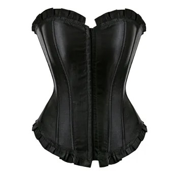 women's overbust corset sexy fold Clubwear lace up boned red/black/blue/white waist cincher Bustier plus size S-2XL
women's overbust corset sexy fold Clubwear lace up boned red/black/blue/white waist cincher Bustier plus size S-2XL