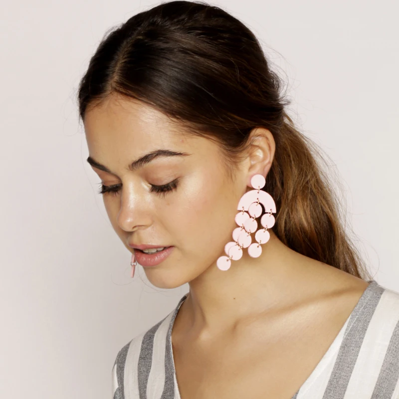Coco&willow wooden beaded bohemia tassel drop earrings, handcrafted wooden painted dangle earrings for women fashion jewelry2018
Coco&willow wooden beaded bohemia tassel drop earrings, handcrafted wooden painted dangle earrings for women fashion jewelry2018