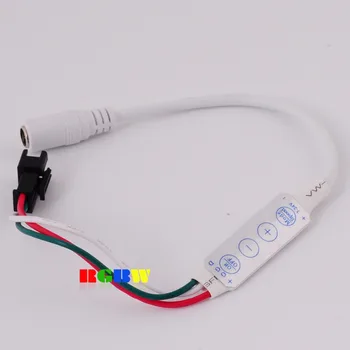 4 Key 3 Pin DC Output LED Mini control for WS2812 WS2812B LED Strip Controller DC5V DC7~12V
4 Key 3 Pin DC Output LED Mini control for WS2812 WS2812B LED Strip Controller DC5V DC7~12V