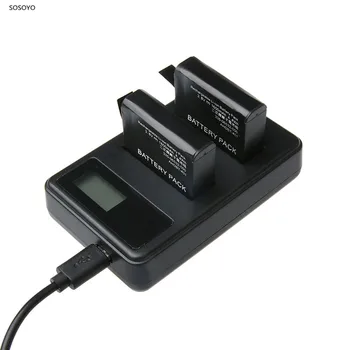 2pcs 1680mAH Battery AHDBT401 Digital Camera Battery + 1pcs LCD dual charger For GoPro Hero 4 HD Action Camera Accessories
2pcs 1680mAH Battery AHDBT401 Digital Camera Battery + 1pcs LCD dual charger For GoPro Hero 4 HD Action Camera Accessories