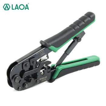LAOA 4P/6P/8p Multifunction Ratchet Network Pliers Crimping Crimper Crimp Tool Made in Taiwan
LAOA 4P/6P/8p Multifunction Ratchet Network Pliers Crimping Crimper Crimp Tool Made in Taiwan