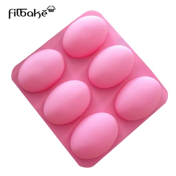 Filbake Egg Shape Soap Mold Silicone Cake Mold Decoration For Cake Muffin Chocolate Pudding Jelly Brownie 6 Cavity Baking Tools
Filbake Egg Shape Soap Mold Silicone Cake Mold Decoration For Cake Muffin Chocolate Pudding Jelly Brownie 6 Cavity Baking Tools