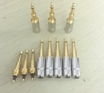 10pcs Gold Plated Longer section mini Copper 2.5mm Mono plug for 4mm tail hole Audio plug soldering connector
10pcs Gold Plated Longer section mini Copper 2.5mm Mono plug for 4mm tail hole Audio plug soldering connector