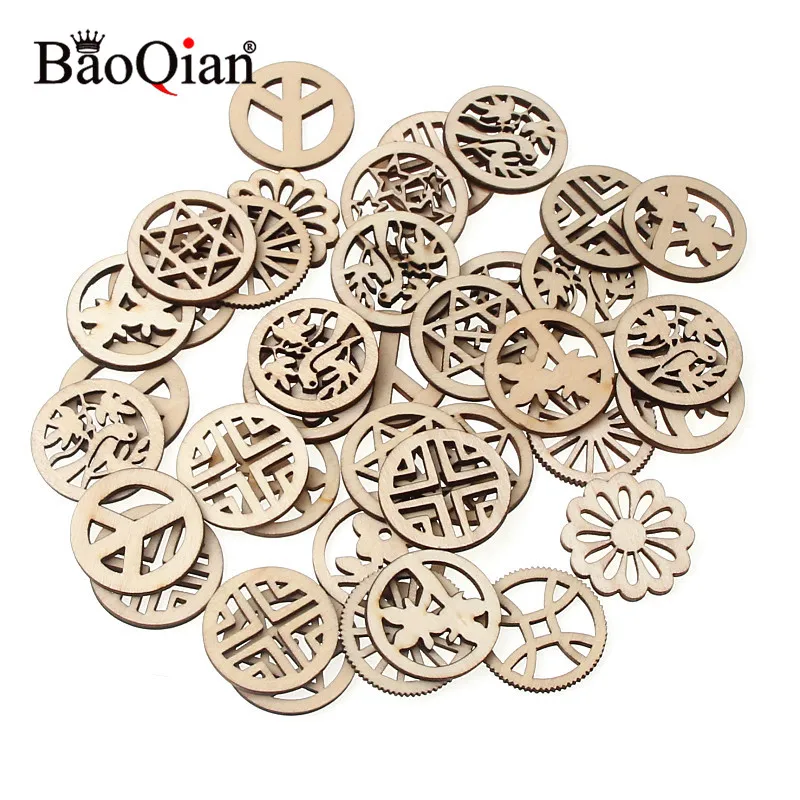50Pcs 30mm Natural Wood Decoration Handicraft Mixed Round DIY Wooden Crafts Scrapbookings Accessories Embellishment For Home
50Pcs 30mm Natural Wood Decoration Handicraft Mixed Round DIY Wooden Crafts Scrapbookings Accessories Embellishment For Home