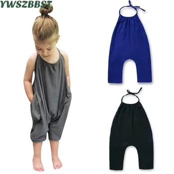 Fashion Baby Rompers Kids Baby Girls Sling Rompers Cotton Infant Romper Jumpsuit Harem Pants Summer Girls Clothes
Fashion Baby Rompers Kids Baby Girls Sling Rompers Cotton Infant Romper Jumpsuit Harem Pants Summer Girls Clothes